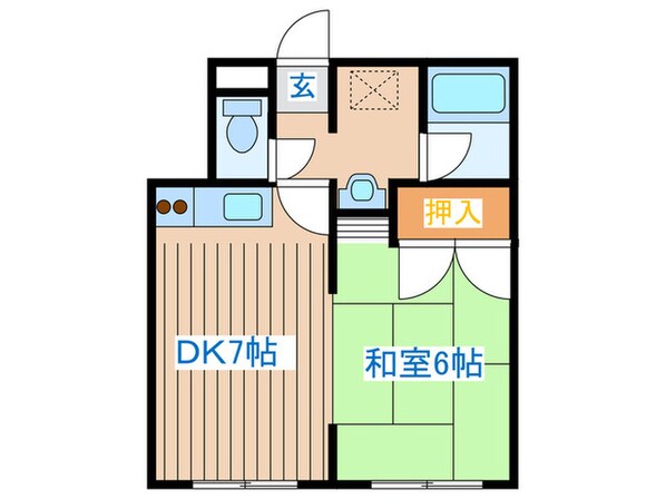 はるみマンションの物件間取画像